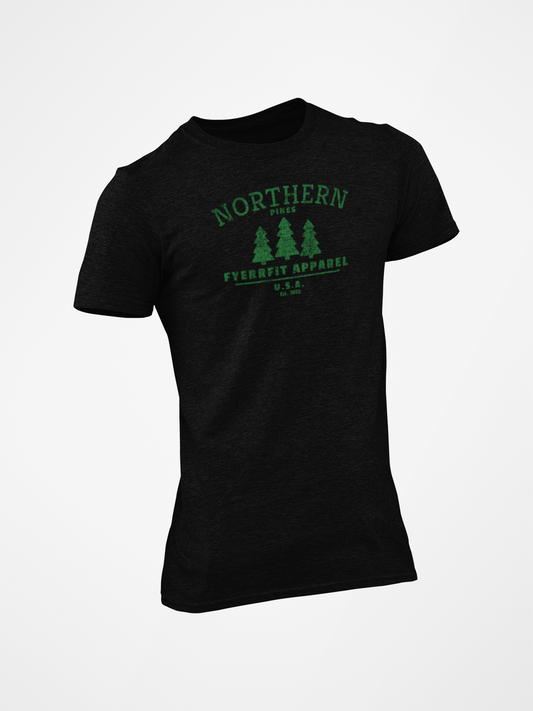 FYERRFIT Fall Graphic Tee- Vintage Northern Pines