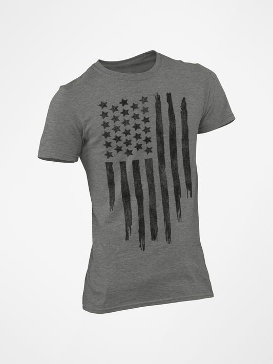 FYERRFIT USA Graphic Tee- Vintage Flag